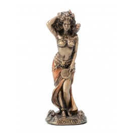 Mini Figurine : Oshun, Déesse de la Fertilité, Amour et Beauté, H 9 cm