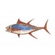 Déco murale en Bois : Poisson Thon, L 30 cm