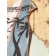 Planche de Surf Murale, Beach is The Best Choice, Bois Vieilli, H 75 cm