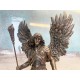 Statue Sariel ou Saraquel, Archange Combattant et Guérisseur, H 31 cm