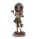 Statue Mythologie Occulte, Baphomet, l'idole barbue à tête de bouc, H 24 cm