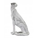 Statuette Panthère design : Modèle Silver Drop, L 58 cm