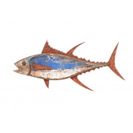 G&S Déco Murale en Bois : Poisson Petit Thon, L 30 cm