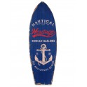 happyDko Déco Murale Vintage : Planche de Surf, Mod Ocean Sailing, H 60 cm