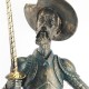 Figurine décorative Don Quichotte et Sancho Panza, Sculpture Résine, H 35 cm