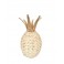 Ananas décoratif en jonc tressé, Collection ORGANIK, H 28 cm