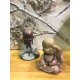 G&S Set 3 Moines de la Sagesse Assis 2, Collection Baby Zen, Hauteur 11 cm