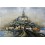 Tableau Métal 3D : Week end au Mont Saint Michel, Hauteur 90 cm