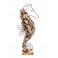 Déco en Bois flotté à poser : Le Hibou sur socle, H 56 cm