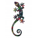 SGRIMALT Salamandre Gecko Porte-bonheur, Déco murale ou à poser, Modèle Kolor 2, H 35 cm