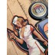 G&S Déco Murale Métal XL : Station Essence & Pin up, Route 66. Hauteur 63 cm