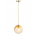 Lampe suspension Feuillage Tropical, Art Déco, Noir, L 75 cm