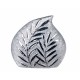Vase Design en céramique, Modèle Feuillage Tropical, Hauteur 26 cm