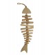 Déco Métal & Bois flotté : Suspension Poisson, H 60 cm