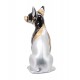 Statuette Chien Design : Le Chihuahua Assis, Collection ARTEO, H 26 cm