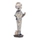 SGRIMALT Figurine Africaine en Tenue Traditionnelle, Collection Dalaba, H 32,5 cm