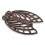 Dessous de Plat Cigale provençale en Fonte coulée, Marron, L 24 cm