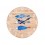 Horloge MDF Mer : Mod Sail & Dream, Diam 34 cm