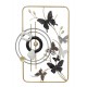 Décoration Florale : Envolée de papillons 3 couleurs, L 67 cm