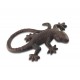 Déco Gecko en fer forgé, longueur 15 cm