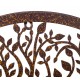 Déco murale fer : Arbre de vie, Anthracite & marron, Mod 5, H 60 cm
