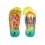 Patère Murale thème Plage : Set 2 Tongs Surf & Beach, H 27 cm