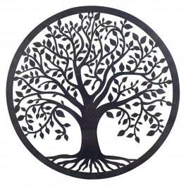 SGRIMALT Déco murale Arbre de vie en métal, Collection Renaissance, Diamètre 50 cm