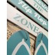 SGRIMALT Déco murale Beach : Enjoy the Flip Flop Zone, H 54 cm