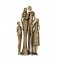 Statue Famille Design, Couple et 3 Enfants, Collection Romance, H 24 cm