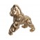 Statuette Gorille : Gold Design, Hauteur 28 cm