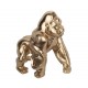Statuette Gorille : Gold Design, Hauteur 28 cm