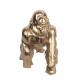 Statuette Gorille : Gold Design, Hauteur 28 cm