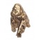 Statuette Gorille : Gold Design, Hauteur 23 cm