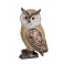 Figurine Hibou Décoratif en Résine, Collection AUTHENTIK, Hauteur 16 cm