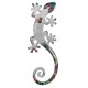 Salamandre Gecko Porte-bonheur, Déco murale ou à poser, Modèle Kolor 1, H 35 cm