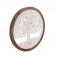 Déco murale en Bois : Arbre de Vie Marron. D 60 cm