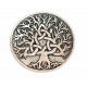 Support Baton d'encens, Modèle Arbre de Vie en Aluminium, Diamètre 11,5 cm