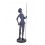 Figurine décorative Don Quichotte et Sancho Panza, Sculpture Résine, H 35 cm