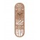 Horloge Enjoy Ride, aspect Planche de Skate, Bois MDF Marron, H 70 cm