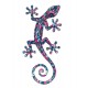 ORIGEN Lézard Gecko XL Porte-bonheur, Déco murale ou à poser, Modèle Kolor, Hauteur 40 cm