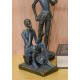 Statuette résine : L'archange Saint Michel, H 35 cm