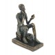 Figurine décorative Don Quichotte assis sur Socle, Antic Line, L 24 cm