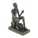 Figurine décorative Don Quichotte assis sur Socle, Antic Line, L 24 cm