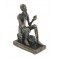 Statuette résine : L'archange Saint Michel, H 35 cm