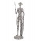 Figurine décorative Don Quichotte et Sancho Panza, Sculpture Résine, H 35 cm