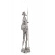 Figurine décorative Don Quichotte et Sancho Panza, Sculpture Résine, H 35 cm