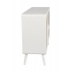 Meuble Console Design Contemporain, Collection Argos, Blanc, L 120 cm