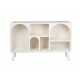 Meuble Console Design Contemporain, Collection Argos, Blanc, L 120 cm