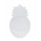 SIGNES GRIMALT Plateau Ananas en marbre blanc, Longueur 21 cm