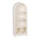 Meuble Etagère Design Contemporain, Argos, Blanc, Hauteur 121 cm